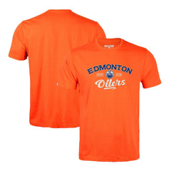 Edmonton Oilers - Levelwear Richmond Ice Wall T-Shirt Orange