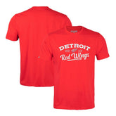 Detroit Red Wings - Levelwear Richmond Ice Wall T-Shirt Red