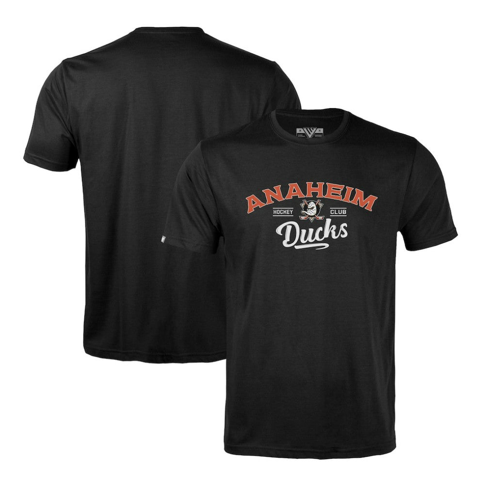 Anaheim Ducks - Levelwear Richmond Ice Wall T-Shirt Black