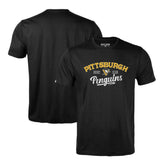 Pittsburgh Penguins Levelwear Richmond Ice Wall T-Shirt Black