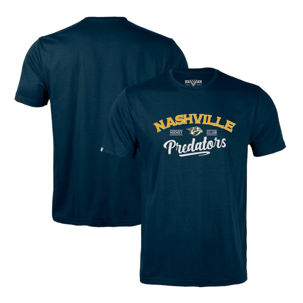 Nashville Predators - Levelwear Richmond Ice Wall T-Shirt Navy