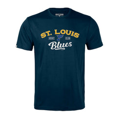 St. Louis Blues - Levelwear Richmond Ice Wall T-Shirt Navy