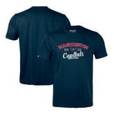 Washington Capitals Levelwear Richmond Ice Wall T-Shirt Navy
