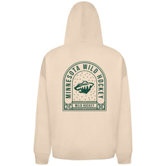 Minnesota Wild - Levelwear Uphill Stained Glass Full-Zip Hoodie Jacket Khaki