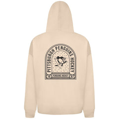 Pittsburgh Penguins Levelwear Uphill Stained Glass Full-Zip Hoodie Jacket Khaki