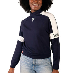 Philadelphia Phillies Lusso Women's Monica Pullover Sweatshirt discount