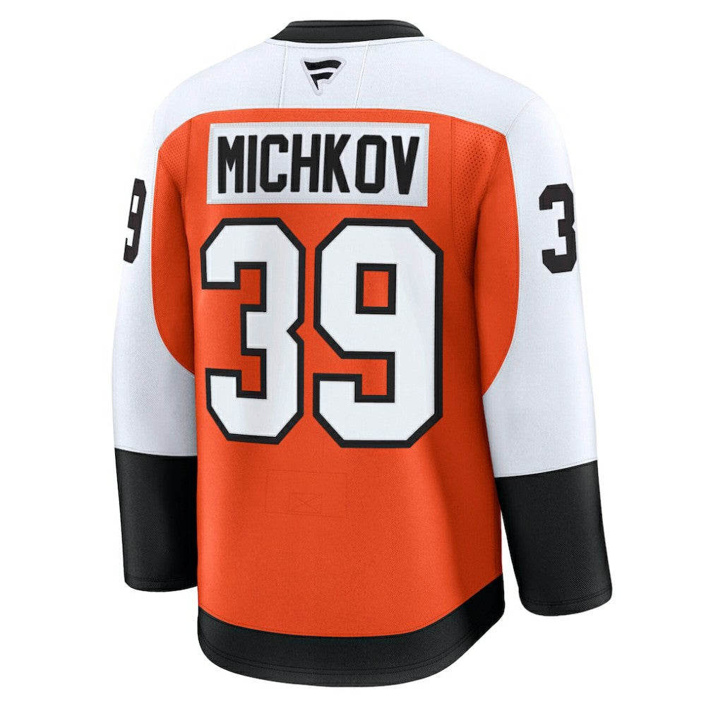 Matvei Michkov Philadelphia Flyers Fanatics Home Premium Jersey - Orange | NHL Jerseys