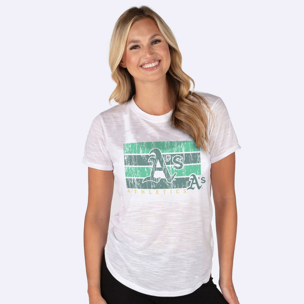 Oakland Athletics Concepts Sport Women's Infuse Knit Top On Sale