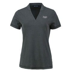 Tampa Bay Rays Cutter & Buck Women's Forge Stretch Blade DryTec V-Neck Polo Near Me