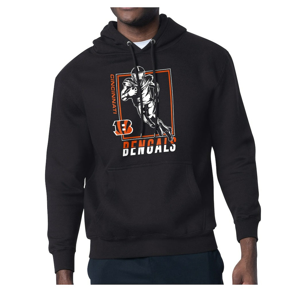 Cincinnati Bengals Starter Player Grid Pullover Hoodie Black - NFL