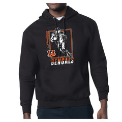 Cincinnati Bengals Starter Player Grid Pullover Hoodie Black - NFL