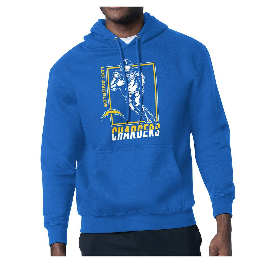 Los Angeles Chargers Starter Player Grid Pullover Hoodie Powder Blue - NFL