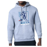 Buffalo Bills Starter Player Grid Pullover Hoodie Heather Gray - NFL