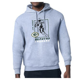 Green Bay Packers Starter Player Grid Pullover Hoodie Heather Gray - NFL