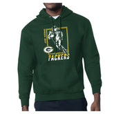 Green Bay Packers Starter Player Grid Pullover Hoodie Green - NFL