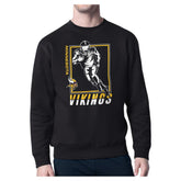 Minnesota Vikings Starter Player Grid Pullover Sweatshirt Black - NFL