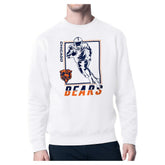 Chicago Bears Starter Player Grid Pullover Sweatshirt White - NFL