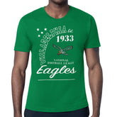 Philadelphia Eagles Starter Arch City Retro Logo T-Shirt Kelly Green - NFL