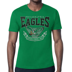Philadelphia Eagles Starter ‘80s Inspired Retro Logo T-Shirt Kelly Green - NFL