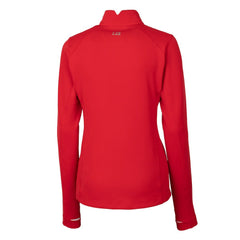 Buffalo Bills Cutter & Buck Women's Traverse Stretch Quarter-Zip Pullover Top Red - NFL