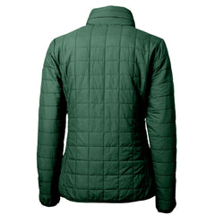 Green Bay Packers Cutter & Buck Women's Rainier PrimaLoft Eco Insulated Full-Zip Puffer Jacket Green - NFL