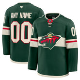 Minnesota Wild - Fanatics Home Premium Custom Jersey Green
