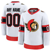 Ottawa Senators - Fanatics Away Premium Custom Jersey White