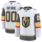 Vegas Golden Knights Fanatics Away Premium Custom Jersey White