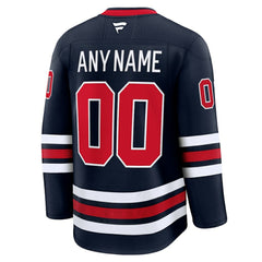 Winnipeg Jets - Fanatics Alternate Premium Custom Jersey Navy
