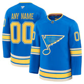 St. Louis Blues - Fanatics Alternate Premium Custom Jersey Blue