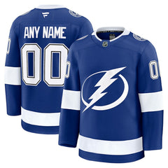 Tampa Bay Lightning - Fanatics Home Premium Custom Jersey Blue