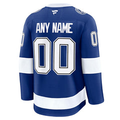 Tampa Bay Lightning - Fanatics Home Premium Custom Jersey Blue
