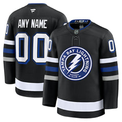 Tampa Bay Lightning - Fanatics Alternate Premium Custom Jersey Black