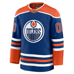 Edmonton Oilers - Fanatics Home Premium Custom Jersey Royal