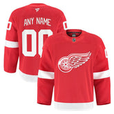 Detroit Red Wings - Fanatics Home Authentic Pro Custom Jersey Red