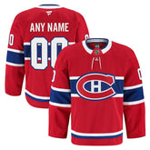 Montreal Canadiens - Fanatics Home Authentic Pro Custom Jersey Red