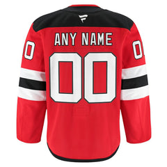 New Jersey Devils - Fanatics Home Authentic Pro Custom Jersey Red
