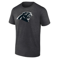 Carolina Panthers Personalized Name & Number Monochrome T-Shirt Charcoal - NFL