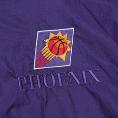 Mitchell & Ness - Phoenix Suns Unisex Hardwood Classics Team OG 3.0 Anorak Half-Zip Windbreaker Jacket - Purple