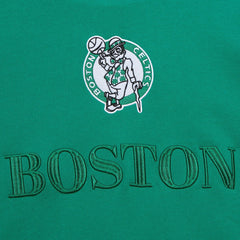 Mitchell & Ness - Boston Celtics Hardwood Classics Team OG 3.0 Pullover Hoodie - Kelly Green