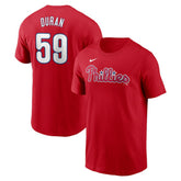 Jhoan Duran Philadelphia Phillies Nike Fuse Name & Number T-Shirt Online