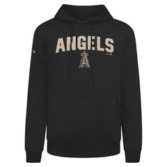 Los Angeles Angels Levelwear Podium Team Arch Pullover Hoodie On Sale