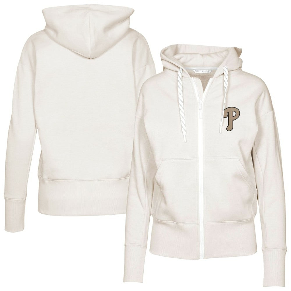 Philadelphia Phillies Levelwear Women's Gardinia Full-Zip Hoodie for sale