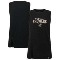Milwaukee Brewers Levelwear Women's Influx Team Arch Tank Top for sale