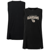 Cleveland Guardians Levelwear Women's Influx Team Arch Tank Top On Sale