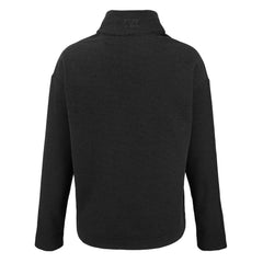 New York Giants Cutter & Buck Women's Hunts Point Eco Half-Snap Sweatshirt Black - NFL