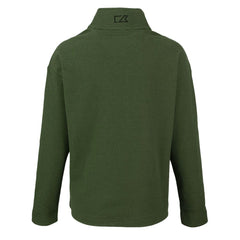 Las Vegas Raiders Cutter & Buck Women's Hunts Point Eco Half-Snap Sweatshirt Green - NFL