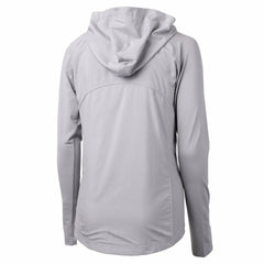 Chicago Bears Cutter & Buck Women's Adapt Eco Knit Hybrid Recycled Full-Zip Jacket Gray - NFL