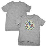 Club America 1863FC Youth Color Badge T-Shirts - Heather Gray