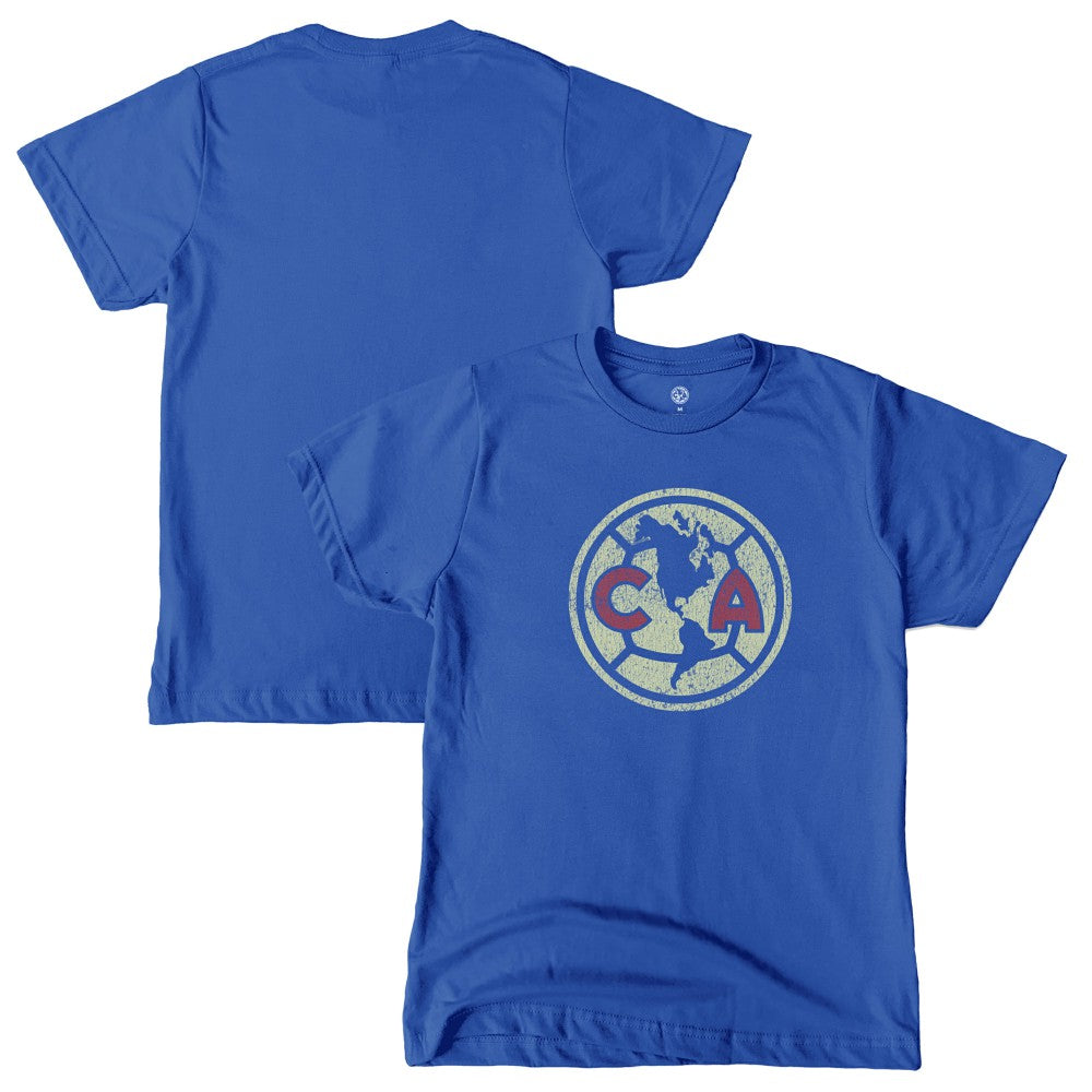Club America 1863FC Youth Color Badge T-Shirts - Blue